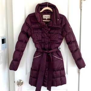 Diane Von Furstenberg Tie-Waist Down Puffer Coat